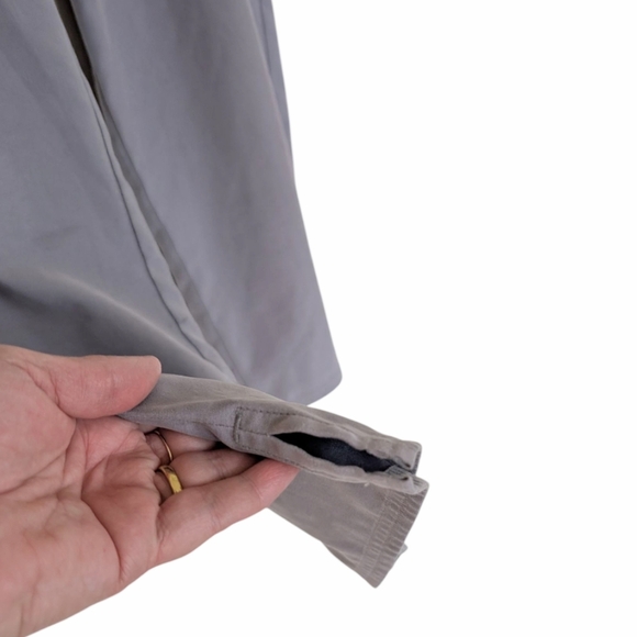 Patagonia Pataloha Kokawe Crop Pants Grey Vintage 2002 Quick Dry Travel Women 6 - Picture 14 of 16